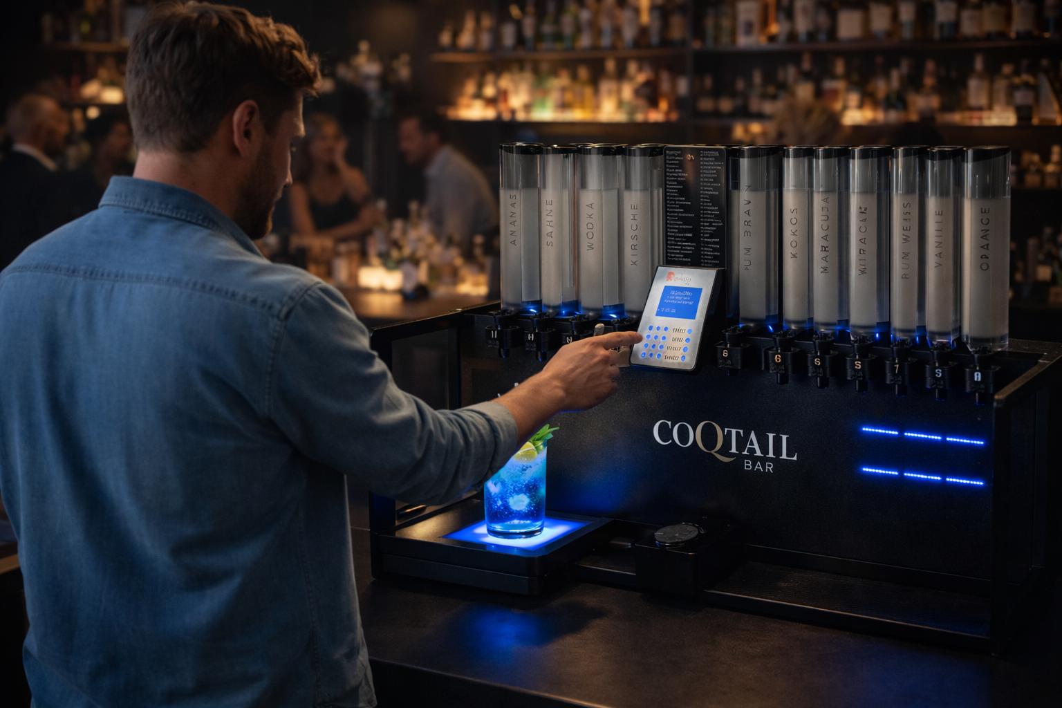 Cocktailbar - Mobile Cocktailmaschine mieten in Leipzig und Umgebung - Hochzeiten und Events